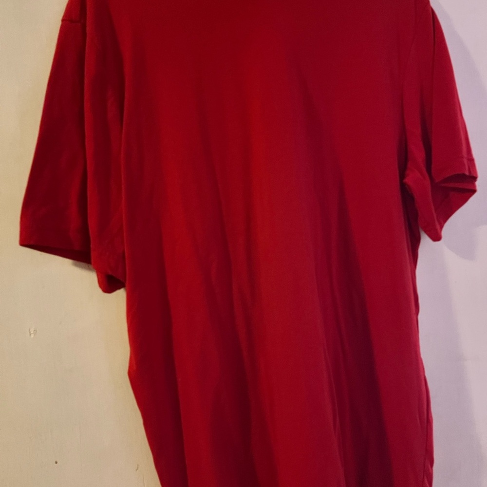 Athletic Works Vibrant Red Short Sleeve Tee